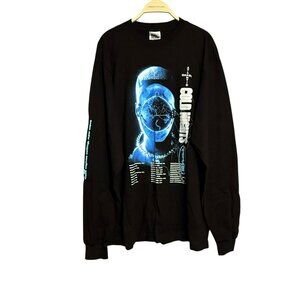 Shaka Cold Nights Tour Tshirt Sweatshirt Men Size XL Concert Band Music Heavy